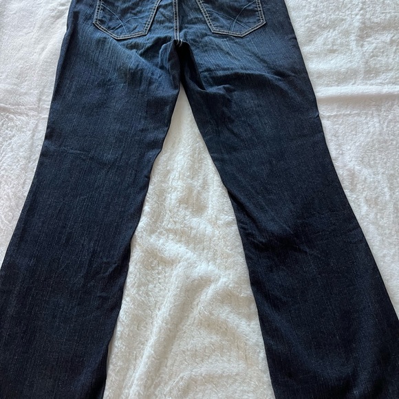 Tommy Hilfiger Dark Wash Jeans with Red Accents - Picture 2 of 4